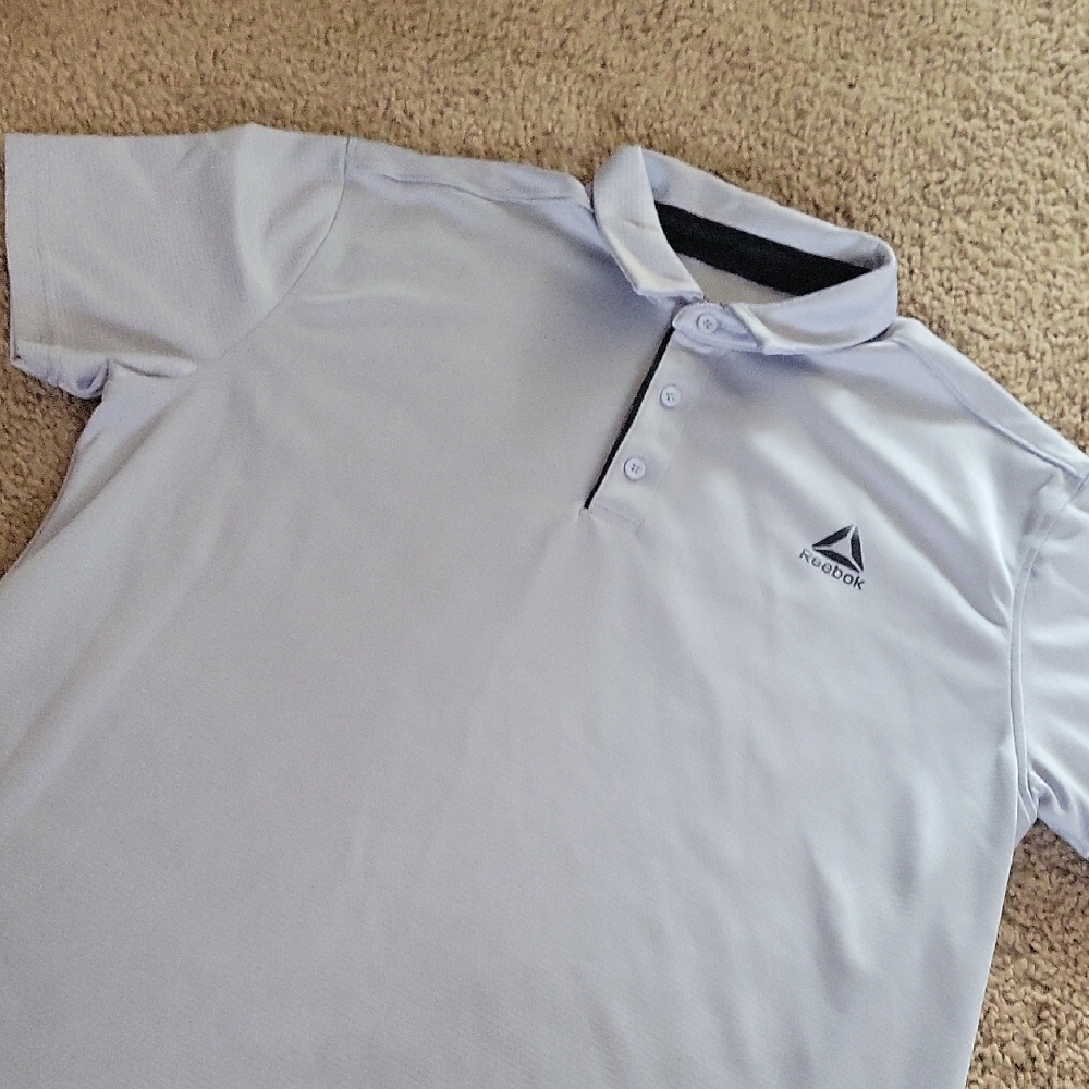 Reebok Men's Classic Gray Polo Shirt